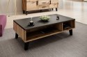 Cama MEBLE Ława LOTTA 110 wotan + czarny mat
