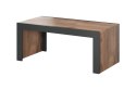 Cama MEBLE Ława/Stolik MILA 120x60x50 dąb wotan + antracyt