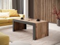 Cama MEBLE Ława/Stolik MILA 120x60x50 dąb wotan + antracyt