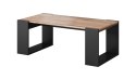 Cama MEBLE Ława/Stolik WOOD 120x55x46 dąb wotan + antracyt