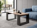 Cama MEBLE Ława/Stolik WOOD 120x55x46 dąb wotan + antracyt