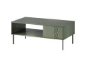 Cama MEBLE Ława/stolik TRESSE 110x60x40 zieleń mat