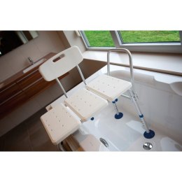 VERMEIREN Ławka inwalidzka do łazienki z oparciem KATE