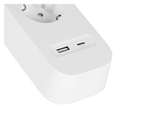 Listwa zasilająca Belkin Power Surge 4-PORT + 1xUSB-A +1xUSB-C 2.4A PD 525J 2m White Schuko Listwa zasilająca Belkin Power Surge 4-PORT + 1xUSB-A +1xUSB-C 2.4A PD 525J 2m White Schuko