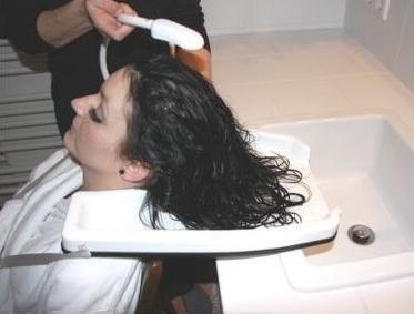 SUNDO Rynna, taca do mycia włosów