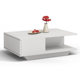 TOP E SHOP STOLIK KAWOWY ŁAWA DENVER BIAŁY V2