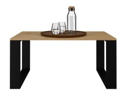 TOP E SHOP Stolik ława MODERN 90x58xH50 artisan/czarny
