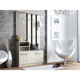 TOP E SHOP GARDEROBA-SZAFKA, LUSTRO, WIESZAK / SONOMA GS1