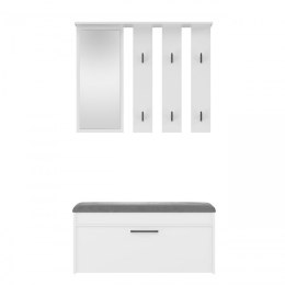 TOP E SHOP Garderoba PARMA 100x35xH180 biel