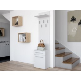 TOP E SHOP WIESZAK SZAFKA NA BUTY DUO BIEL MAT