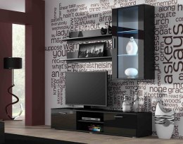 Cama MEBLE Zestaw SOHO 5 (RTV180 + Wit.Wisz + Półki) CZ/CZ POŁ