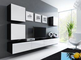 Cama MEBLE Zestaw VIGO 22 czarny/biały połysk