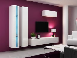 Cama MEBLE Zestaw VIGO NEW 1 biały/biały połysk