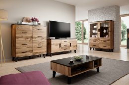 Cama MEBLE Zestaw LOTTA2 KOM1502D3S+KOM1102D4S+WIT+CT110 W/CZ