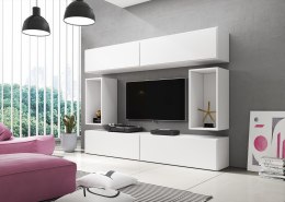 Cama MEBLE Zestaw ROCO 1 (4xRO1 + 2xRO4) biały/ biały/ biały