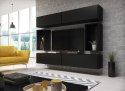 Cama MEBLE Zestaw ROCO 1 (4xRO1 + 2xRO4) czarny/czarny/czarny