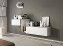 Cama MEBLE Zestaw ROCO 11 (RO1+RO3+RO4) biały/ czarny/ biały