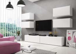 Cama MEBLE Zestaw ROCO 2 (2xRO1 + 4xRO3) biały/ biały/ biały