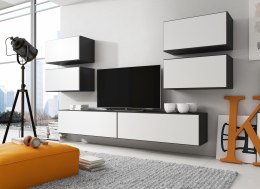Cama MEBLE Zestaw ROCO 2 (2xRO1 + 4xRO3) czarny/ czarny/ biały