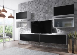 Cama MEBLE Zestaw ROCO 3 (2xRO3+2xRO4+2xRO1) biały/biały/cz