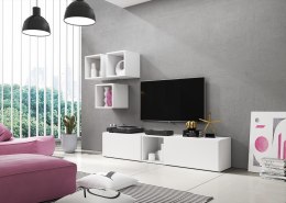 Cama MEBLE Zestaw ROCO 8 (2xRO3 + 4xRO6) biały/ biały/ biały
