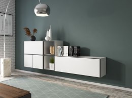 Cama MEBLE Zestaw ROCO 9 (RO1+RO3+2xRO6+2xRO5) bi/cz/bi