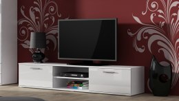 Cama MEBLE Zestaw SOHO 8 (RTV180 + Wit S6 + Półki) BI/BI POŁ.