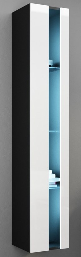 Cama MEBLE Zestaw VIGO NEW 12 czarny/biały połysk