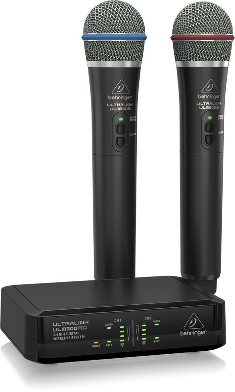 Behringer ULM302MIC - Mikrofon bezprzewodowy 2,4 GHz podwójny Behringer ULM302MIC - Mikrofon bezprzewodowy 2,4 GHz podwójny