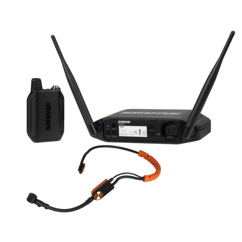 Shure GLXD14+E/SM31-Z4 - Cyfrowy system bezprzewodowy DUAL BAND z nadajnikiem bodypack i mikrofonem nagłownym Shure GLXD14+E/SM31-Z4 - Cyfrowy system bezprzewodowy DUAL BAND z nadajnikiem bodypack i mikrofonem nagłownym