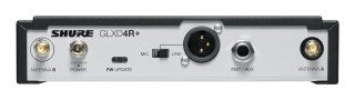 Shure GLXD14R+E-Z4 - Cyfrowy system bezprzewodowy DUAL BAND z nadajnikiem bodypack i kablem gitarowym W302