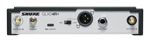 Shure GLXD14R+E-Z4 - Cyfrowy system bezprzewodowy DUAL BAND z nadajnikiem bodypack i kablem gitarowym W302 Shure GLXD14R+E-Z4 - Cyfrowy system bezprzewodowy DUAL BAND z nadajnikiem bodypack i kablem gitarowym W302