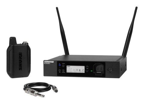 Shure GLXD14R+E-Z4 - Cyfrowy system bezprzewodowy DUAL BAND z nadajnikiem bodypack i kablem gitarowym W302 Shure GLXD14R+E-Z4 - Cyfrowy system bezprzewodowy DUAL BAND z nadajnikiem bodypack i kablem gitarowym W302