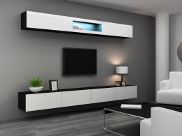 Cama MEBLE Zestaw VIGO 12 czarny/biały połysk