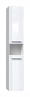 TOP E SHOP Szafka łazienkowa NEL III 31x30xH174 biel połysk