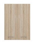 TOP E SHOP Szafka nad pralkę POLA MINI DD 64x30xH90 sonoma