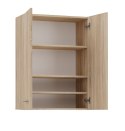TOP E SHOP Szafka nad pralkę POLA MINI DD 64x30xH90 sonoma