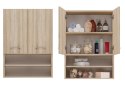 TOP E SHOP Szafka nad pralkę POLA MINI DK 64x30xH90 sonoma