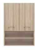 TOP E SHOP Szafka nad pralkę POLA MINI DK 64x30xH90 sonoma