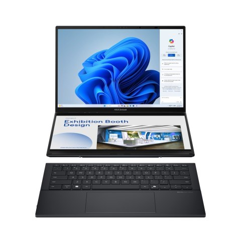 ASUS Zenbook Duo UX8406CA-PZ068X ARL H Core Ultra 9 14.0" 3K 120Hz 400nits Glossy 32GB LPDDR5X SSD2TB Intel Arc Graphics WLAN+BT ASUS Zenbook Duo UX8406CA-PZ068X ARL H Core Ultra 9 14.0" 3K 120Hz 400nits Glossy 32GB LPDDR5X SSD2TB Intel Arc Graphics WLAN+BT