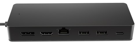 Stacja dokująca HP USB-C Universal Multiport Hub czarna 50H98AA Stacja dokująca HP USB-C Universal Multiport Hub czarna 50H98AA