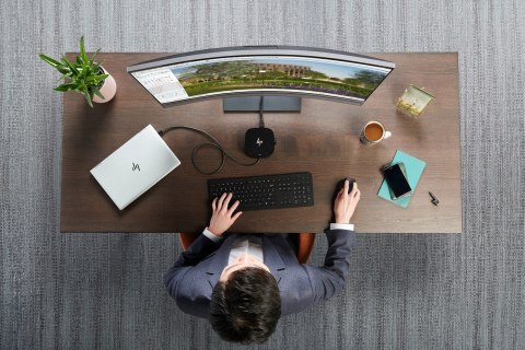 Stacja dokująca + zasilacz HP USB-C Dock G5 100W czarna 5TW10AA Stacja dokująca + zasilacz HP USB-C Dock G5 100W czarna 5TW10AA