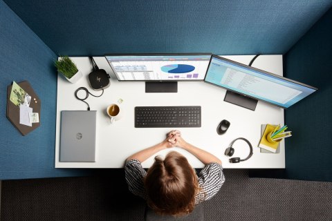 Stacja dokująca + zasilacz HP USB-C Dock G5 100W czarna 5TW10AA Stacja dokująca + zasilacz HP USB-C Dock G5 100W czarna 5TW10AA