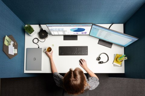 Stacja dokująca + zasilacz HP USB-C Dock G5 100W czarna 5TW10AA Stacja dokująca + zasilacz HP USB-C Dock G5 100W czarna 5TW10AA