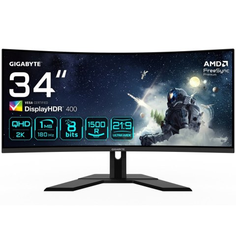 MONITOR GIGABYTE LED 34" G34WQCP 180Hz MONITOR GIGABYTE LED 34" G34WQCP 180Hz