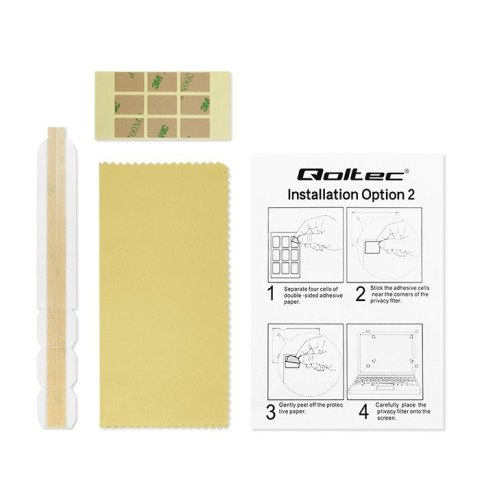 Filtr prywatyzujący Rodo Qoltec 51057 Filtr prywatyzujący Rodo Qoltec 51057