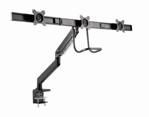 GEMBIRD BIURKOWE REGULOWANE RAMIĘ/UCHWYT NA 3 MONITORY 17-27, VESA 100X100MM, DO 6 KG GEMBIRD BIURKOWE REGULOWANE RAMIĘ/UCHWYT NA 3 MONITORY 17-27, VESA 100X100MM, DO 6 KG