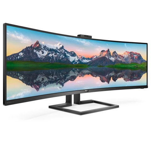 Monitor Philips 499P9H/00 (48,8"; VA; 5120x1440; DisplayPort, HDMI x2; kolor czarny) Monitor Philips 499P9H/00 (48,8"; VA; 5120x1440; DisplayPort, HDMI x2; kolor czarny)