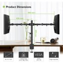TECHly TECHLY PODWÓJNE RAMIĘ BIURKOWE 2X LED/LCD 13-27 CA