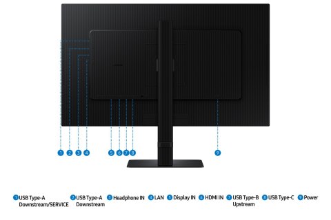 MONITOR SAMSUNG LED S80UD 27" LS27D800UAUXEN MONITOR SAMSUNG LED S80UD 27" LS27D800UAUXEN